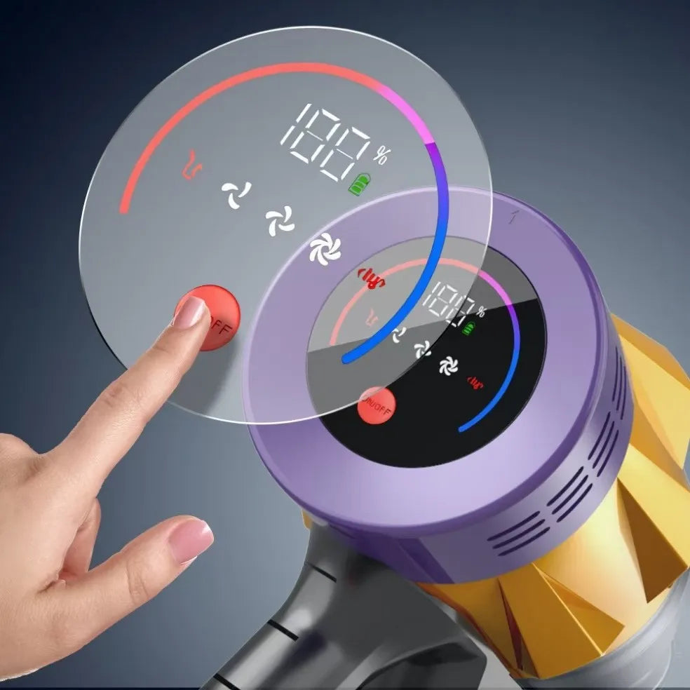Cordless Wet & Dry Handheld Vacuum Cleaner – 25KPa Powerful Suction | Lightweight, Rechargeable & Multi-Surface Carpet & Floor Cleaner